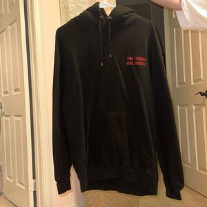 black fashion nova hoodie